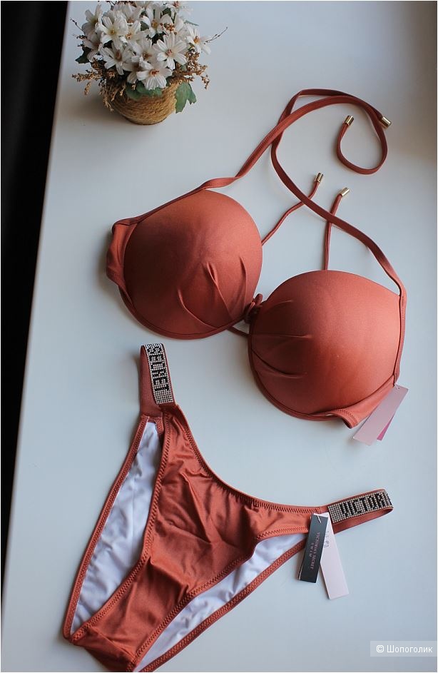 Купальник Victoria's Secret, верх 38D - низ М