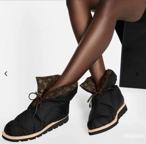 Дутики,ботинки Pillow в стиле Louis Vuitton, размер-39-40