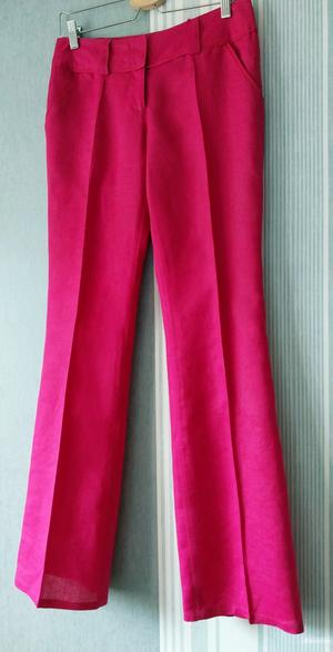 Брюки Promod из льна и китайской крапивы.Размер 42