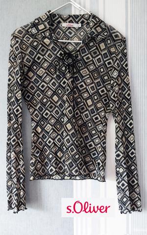 Топ из сетки s.Oliver. Размер М