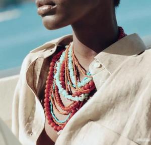 Колье/бусы ноу нейм