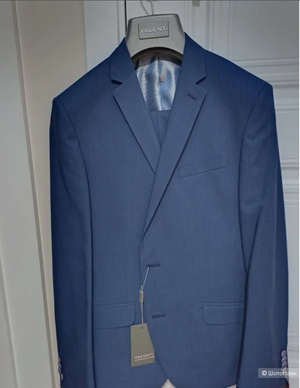 Мужской костюм VALENTI(двойка,синий)