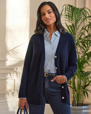 Кардиган черный Pure Collection, размер xl 48-50