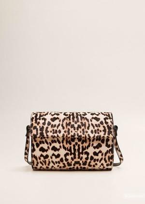 Сумка из меха MANGO размер one size