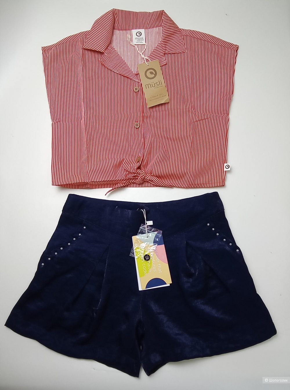 Шорты и топ Boboli Musli 116-122см