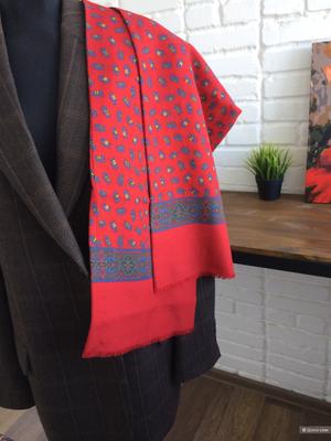 Hemley мужской шарф шерсть шёлк