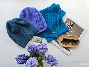 Сет 2 шапочки и шарф one size