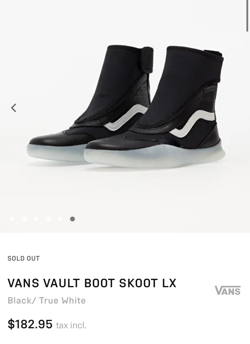 Кроссовки Vans размер 38