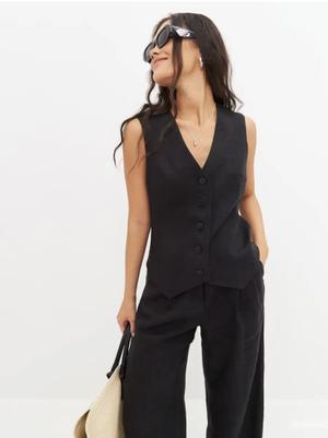 Льняной жилет GNSH  L