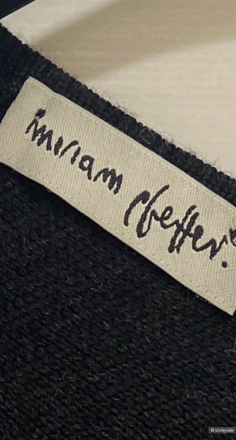 Шерстяное пальто накидка Мiriam Рleffer.Оверсайз