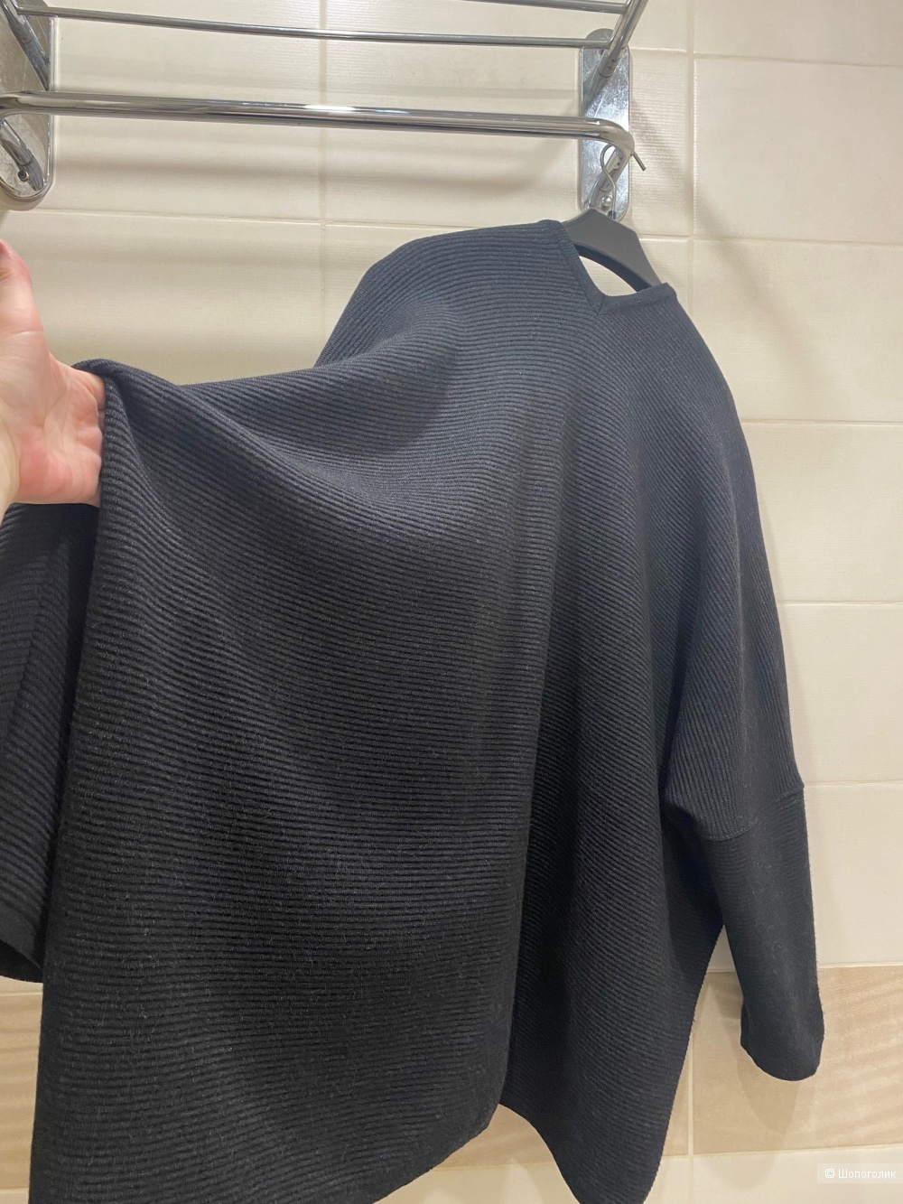 Шерстяное пальто накидка Мiriam Рleffer.Оверсайз