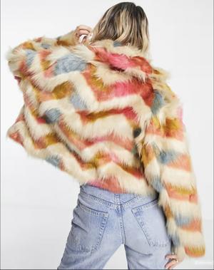 Куртка меховая VARDA размер оверсайз