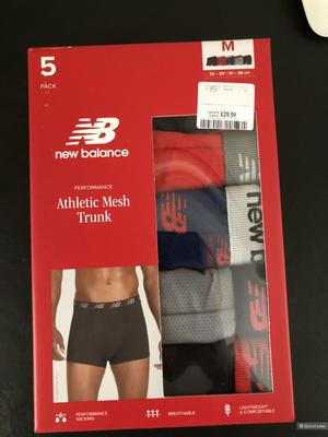 Мужские трусы набор 5 шт  New Balance M