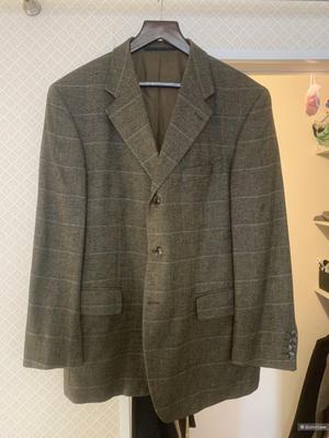 Пиджак мужской Baumler 52 размер, 100% кашемир