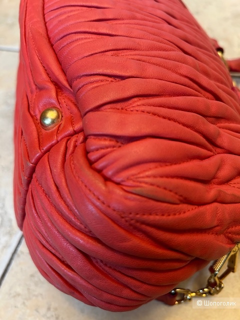 Сумка из кожи наппа Miu Miu Matelassé