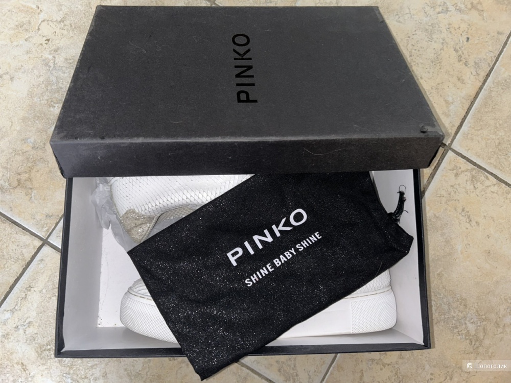 Кожаные слипоны Pinko, размер EU 37