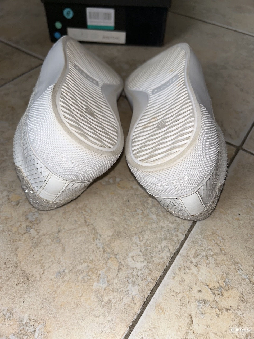 Кожаные слипоны Pinko, размер EU 37