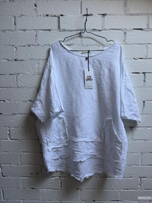 Блуза лен DM21 italy, 46-54