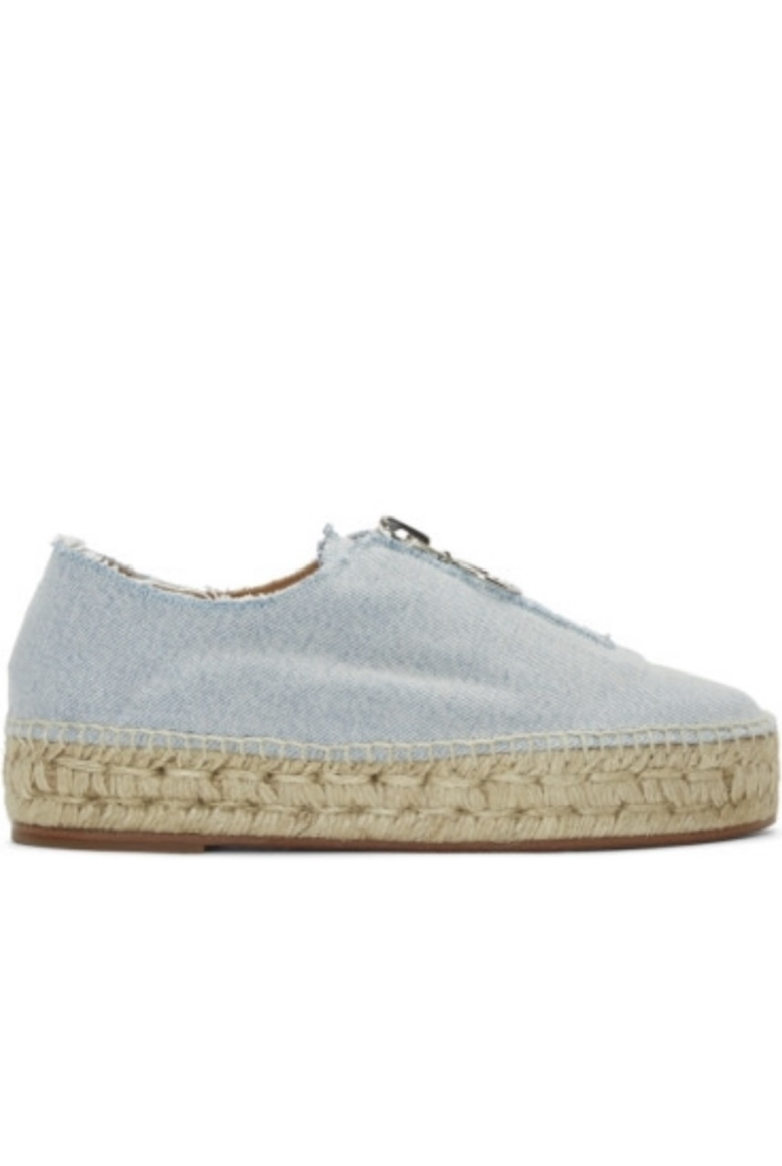 Эспадрильи из денима Alexander Wang, размер 37