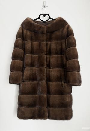 Норковая шуба Fabio Gavazzi, размер XS-S