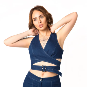 Жилет джинсовый Hestollina, 44 RUS