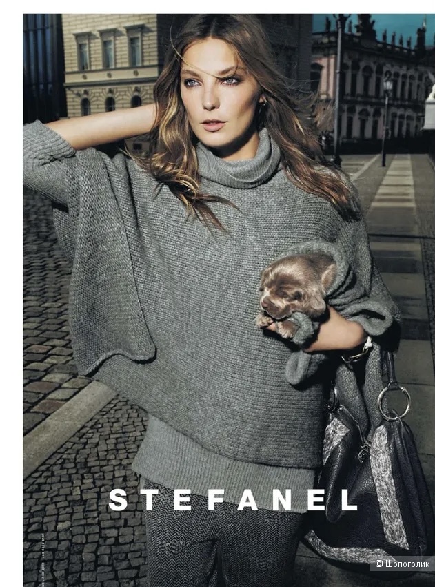 Кашемировый пуловер Stefanel M