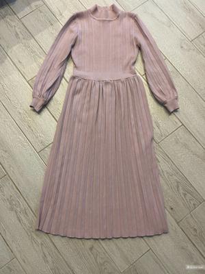 Трикотажное платье 42-44 размер