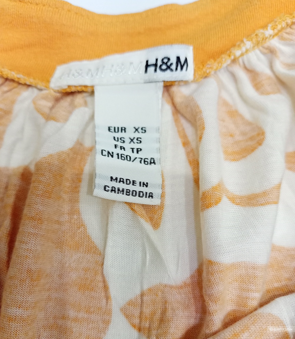 H&M футболка женская размер XS