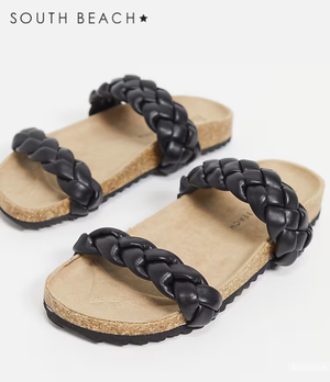 Шлепки шлепанцы биркенштоки South Beach р.37-38