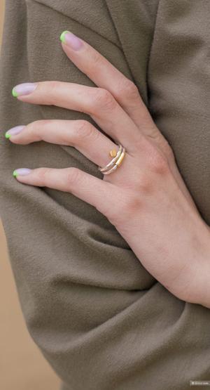 Серебряные кольца Ekaterina Tolstaya, р. 19,5 ; 20,5