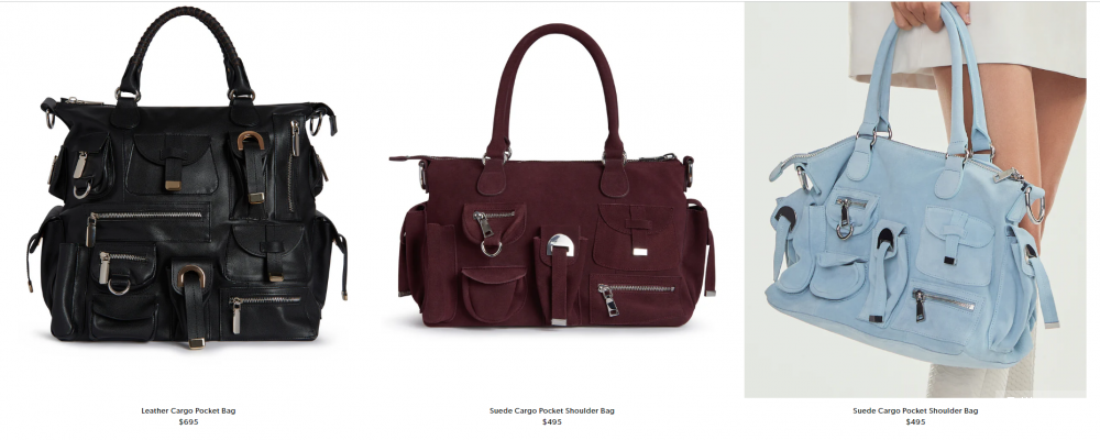 Сумка кожаная Cynthia Rowley