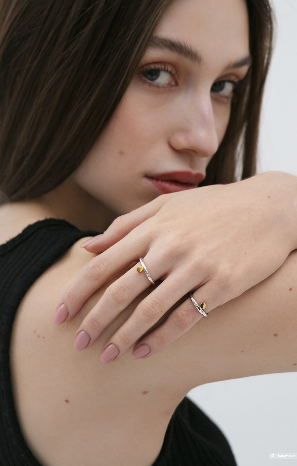 Серебряные кольца Ekaterina Tolstaya, р. 19,5 ; 20,5