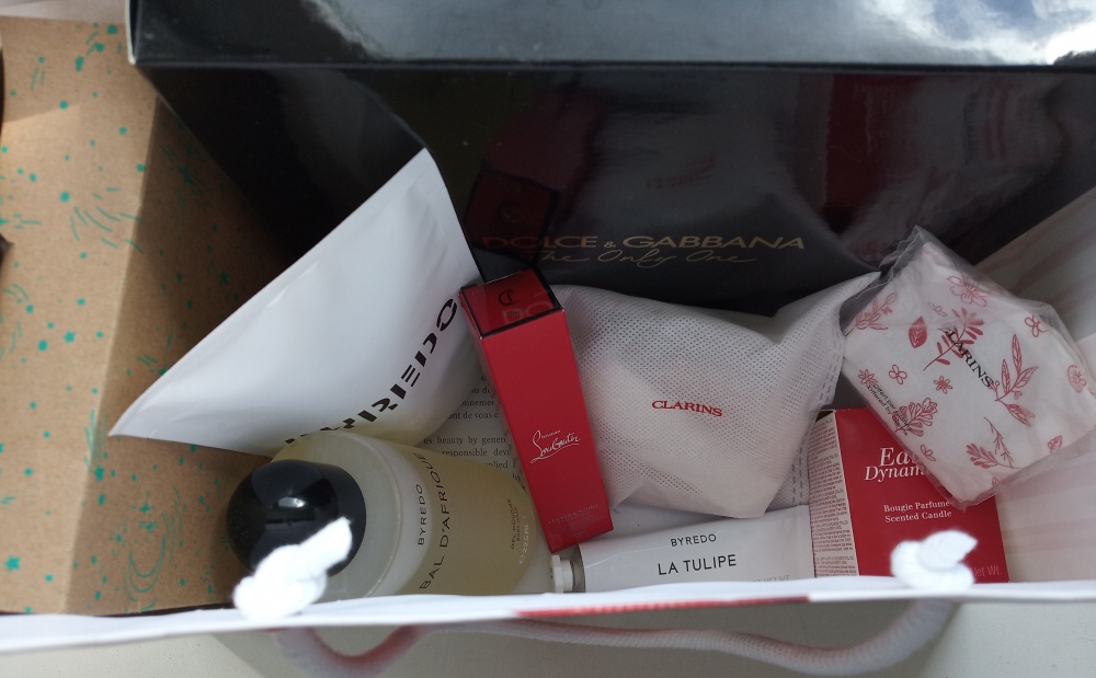 Премиальный набор Byredo, Christian Louboutin, Clarins, Dolce and Gabbana
