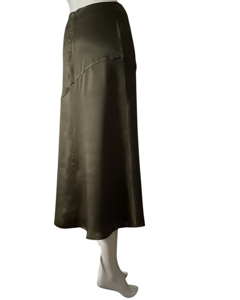 Шелковая юбка H&M 36