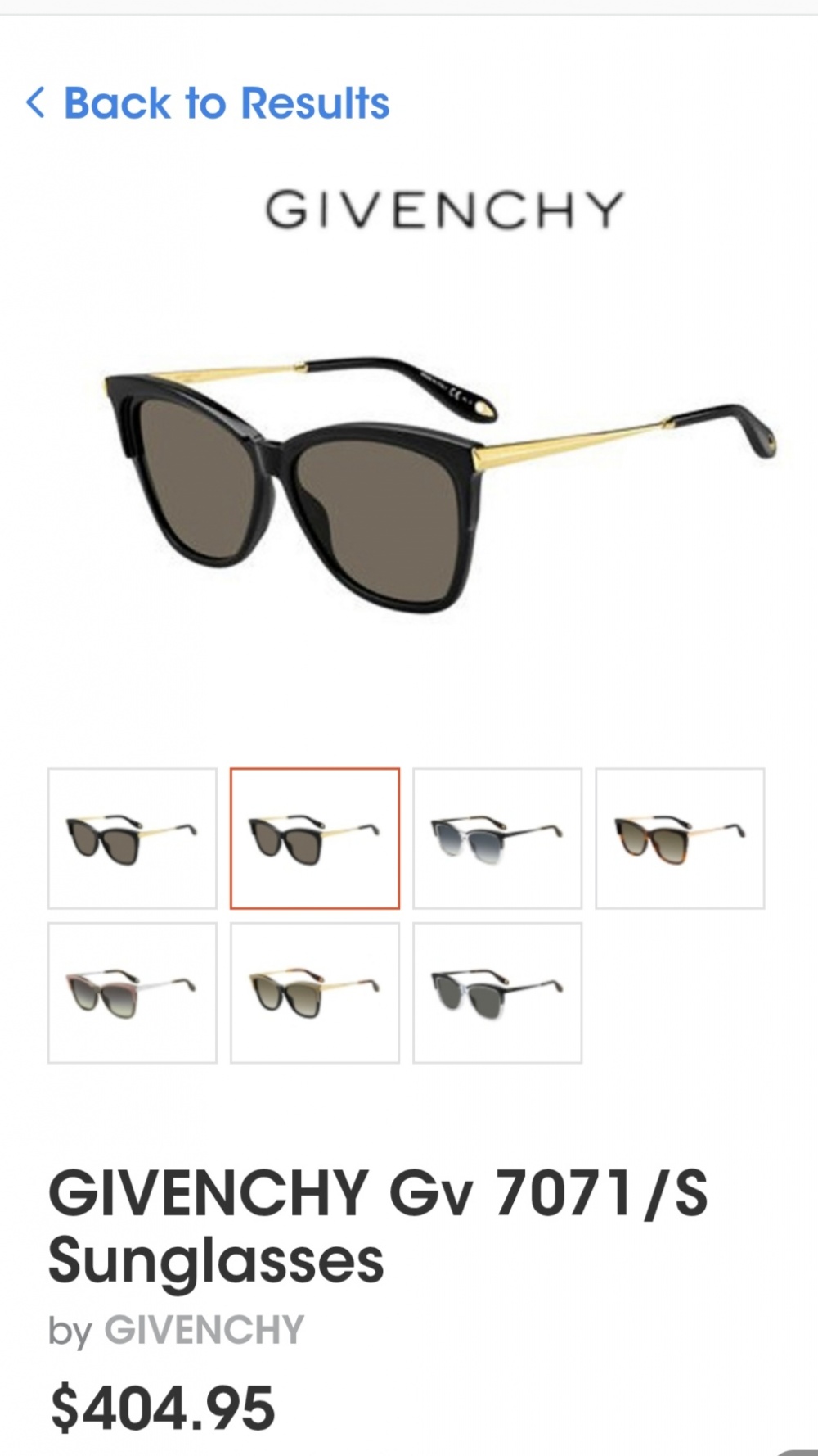 Очки солнцезащитные Givenchy