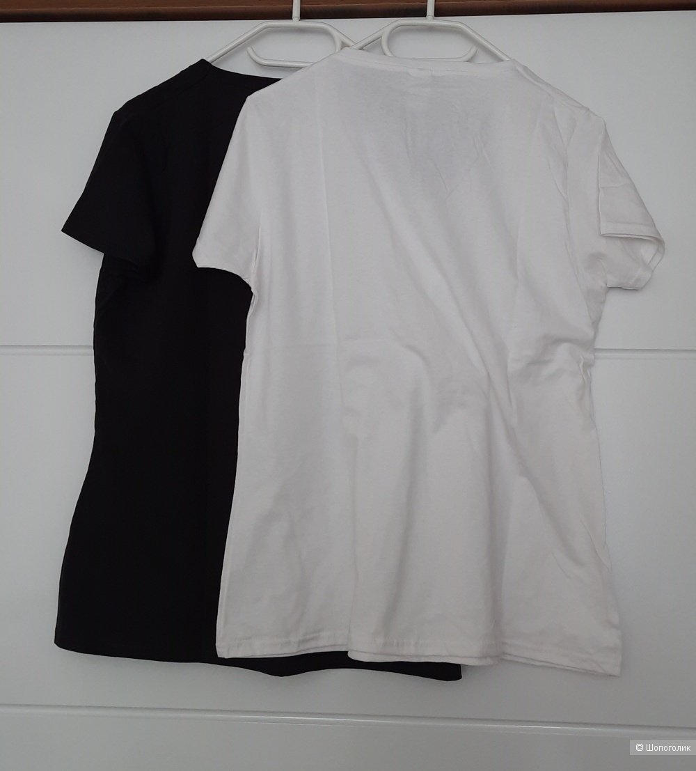 Женские футболки от бренда «Fruit of the Loom», размер 50-52