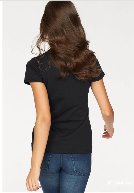 Женские футболки от бренда «Fruit of the Loom», размер 50-52