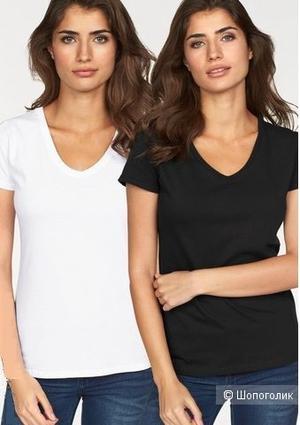 Женские футболки от бренда «Fruit of the Loom», размер 50-52