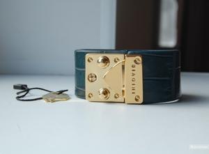 Silvano Biagini браслет из кожи крокодила