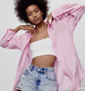 Рубашка ZARA (M)46размер.