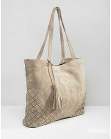 Замшевый шоппер Asos, XL