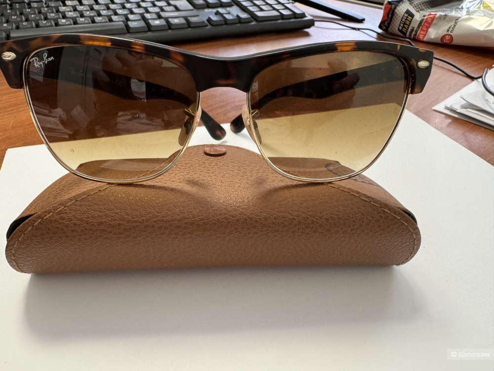 Очки Ray-Ban CLUBMASTER OVERSIZED RB4175
