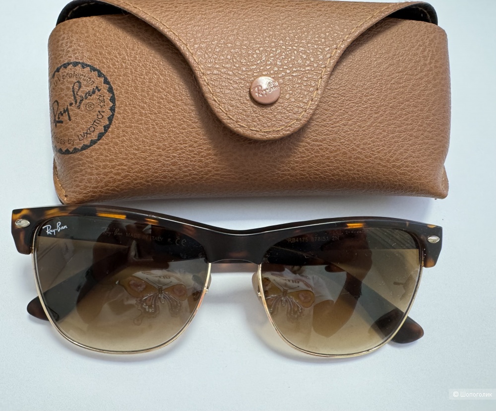 Очки Ray-Ban CLUBMASTER OVERSIZED RB4175