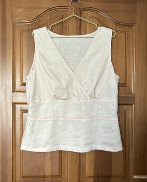 Блузка льняная no name. Размер 48-50