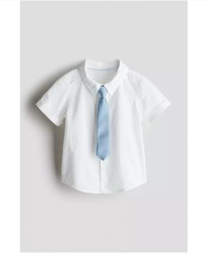 Рубашка с галстуком H&M 92