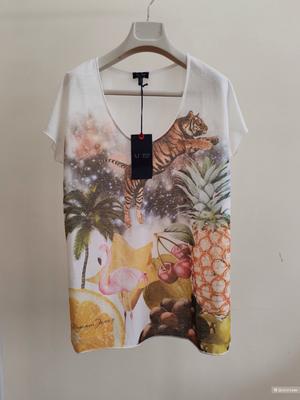 Футболка/ блузка Armani, размер 46 IT, на 44-46-48