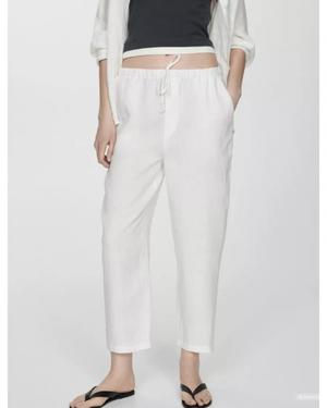 Льняные брюки Mango , размер L