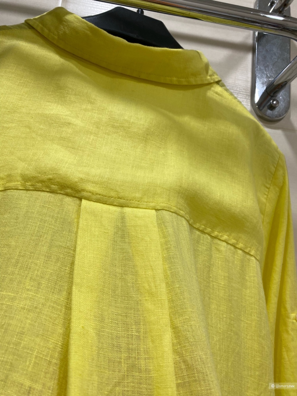 Льняное платье-рубашка Emily Van den Bergh.Размер фирм.40.+смежные.