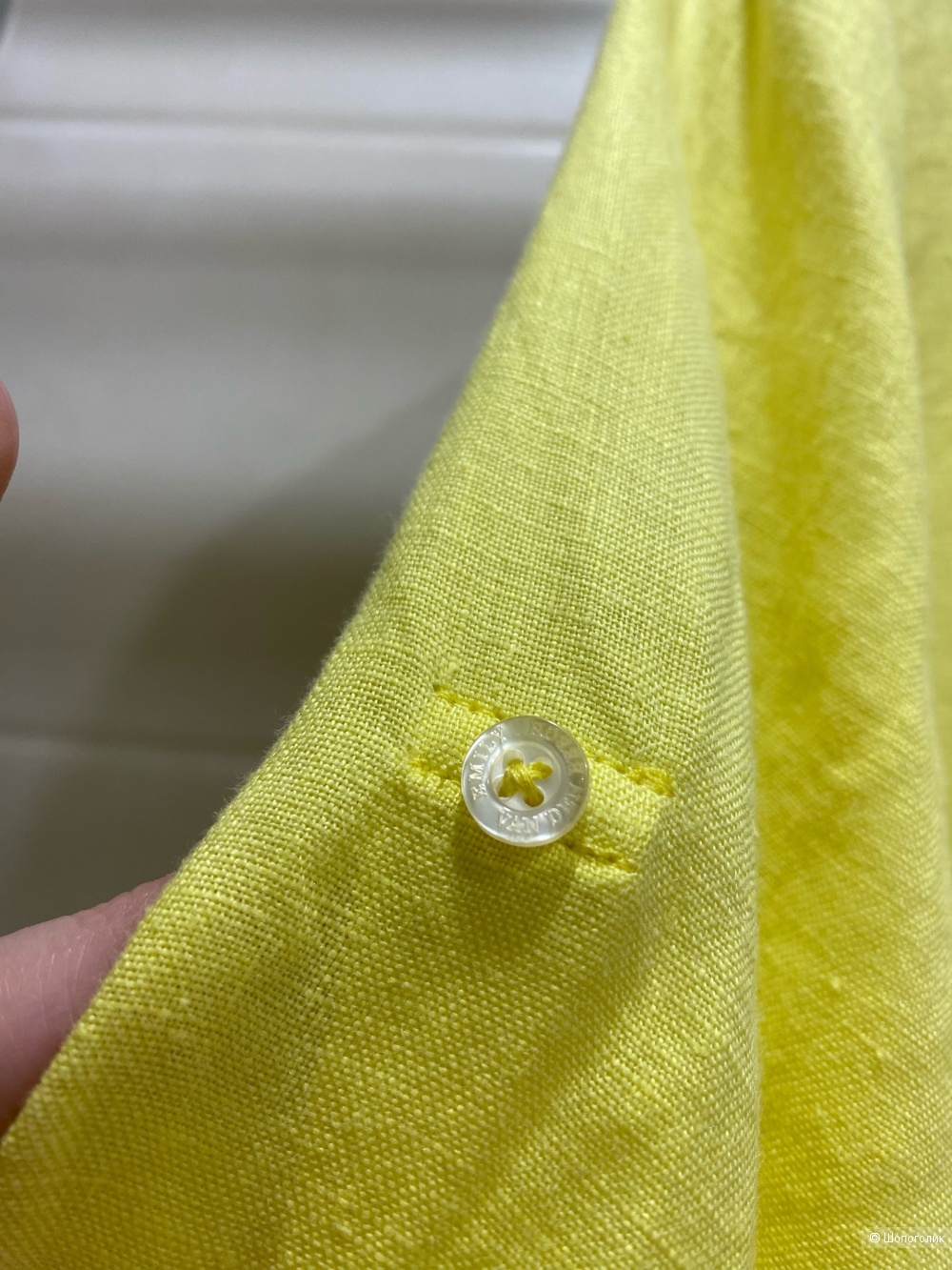 Льняное платье-рубашка Emily Van den Bergh.Размер фирм.40.+смежные.