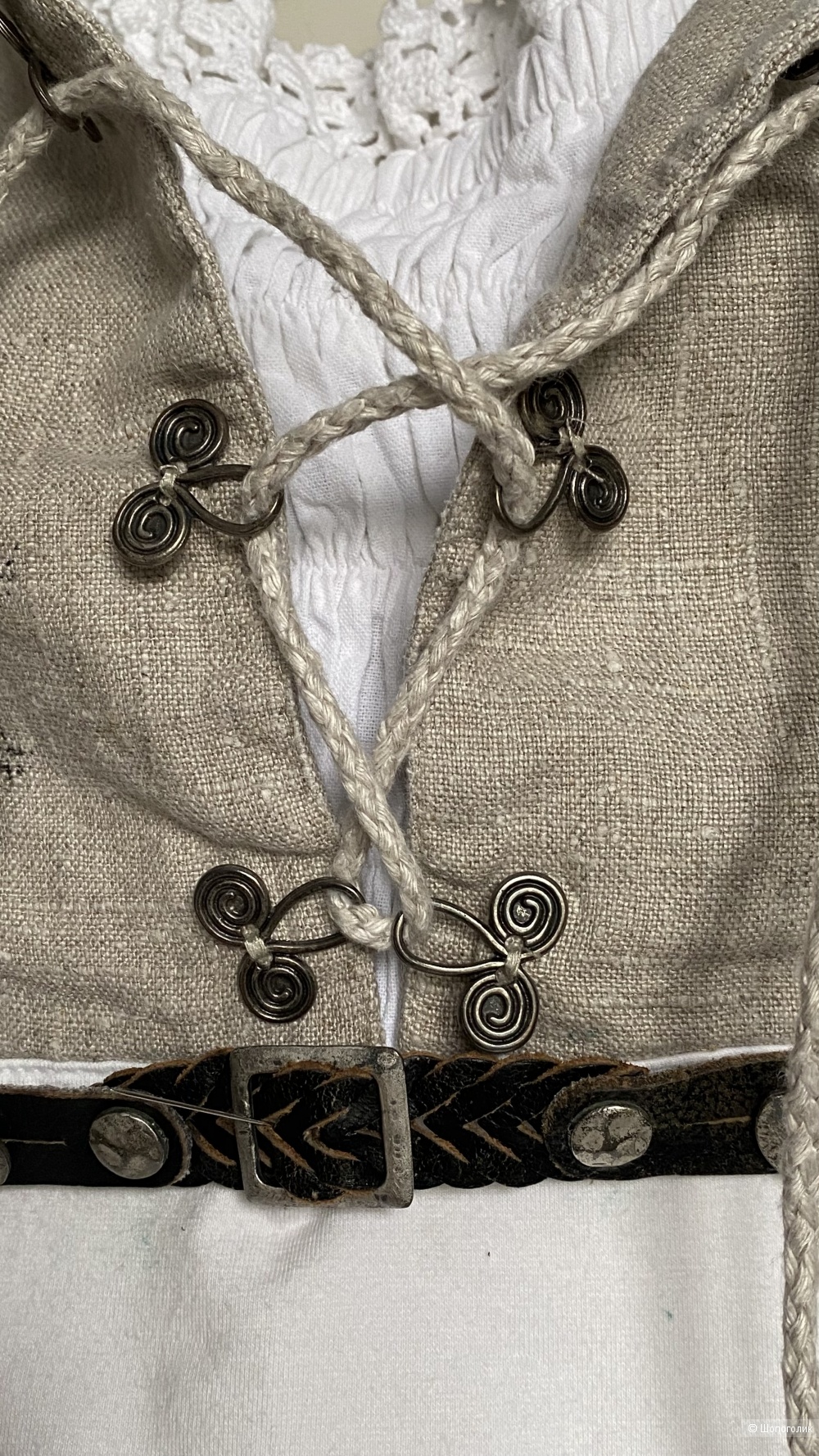 Костюм изо льна  Creation di gruttola 46